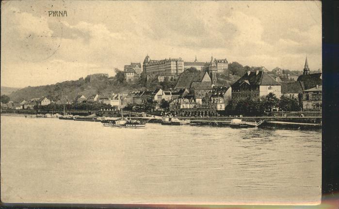 Pirna Elbe Sachsen Sonnenstein Elbe