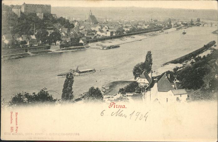 Pirna Elbe Sachsen Elbe Dampfer