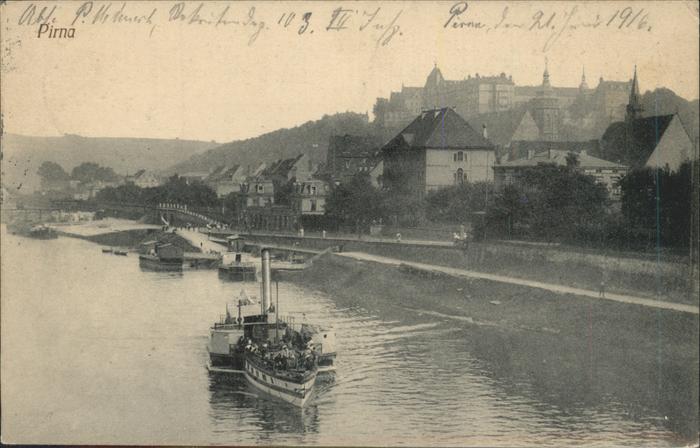 Pirna Elbe Sachsen Elbe Dampfer