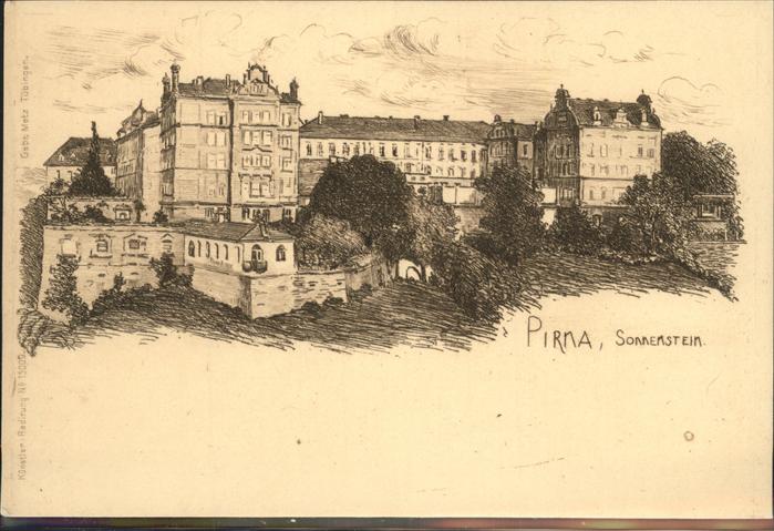 Pirna Elbe Sachsen Sonnenstein