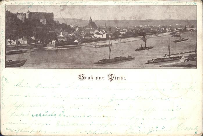 Pirna Elbe Sachsen Elbe Dampfer