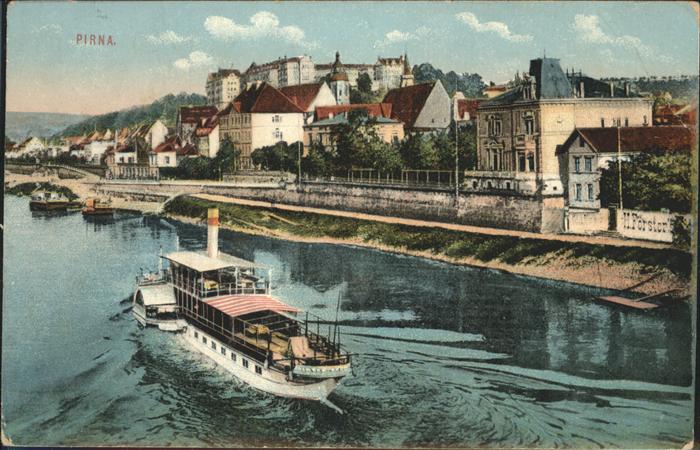 Pirna Elbe Sachsen Elbe Dampfer