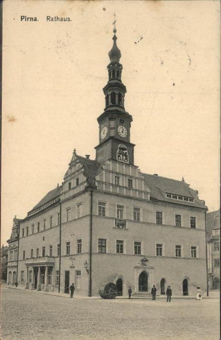 Pirna Elbe Sachsen Rathaus
