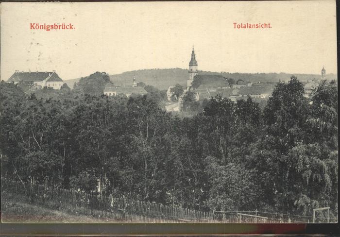 Koenigsbrueck Totalansicht