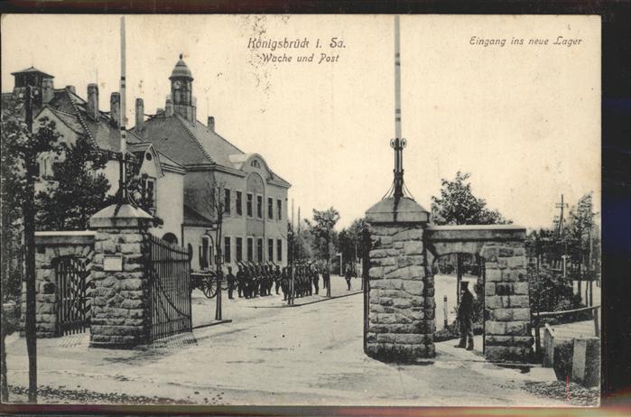 Koenigsbrueck Truppenuebungsplatz Wache Post