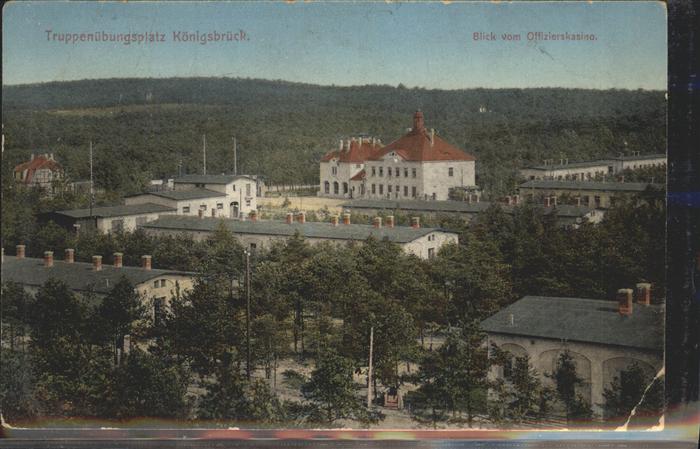 Koenigsbrueck Truppenuebungsplatz