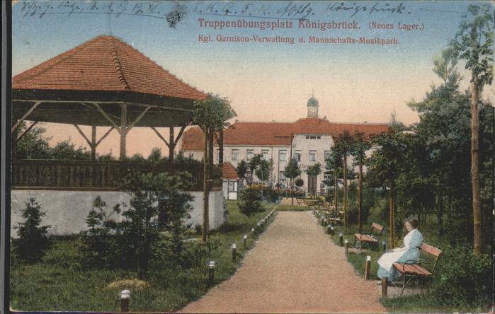 Koenigsbrueck Truppenuebungsplatz Neues Lager Kgl. Ga