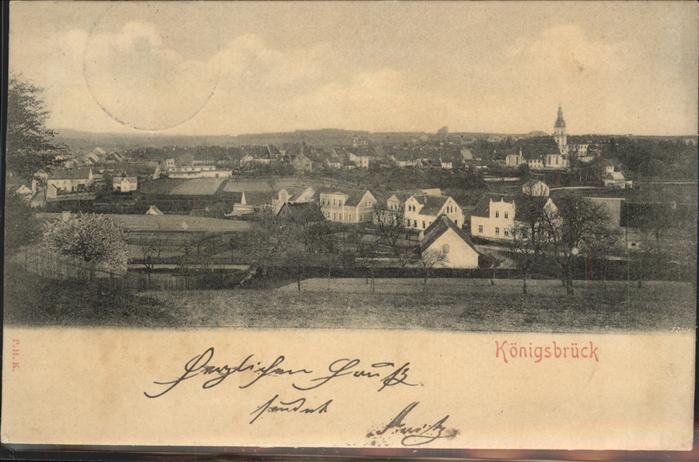 Koenigsbrueck Gesamtansicht