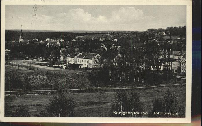 Koenigsbrueck Totalansicht