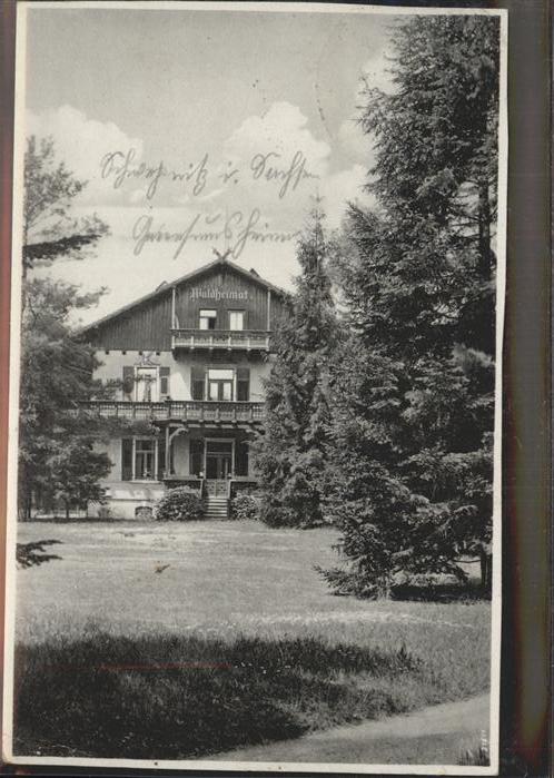 Schwepnitz Genesungsheim Waldheimat