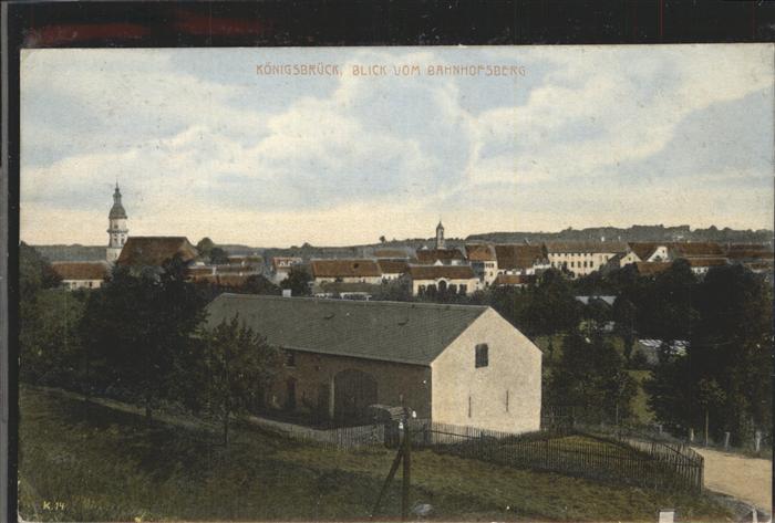Koenigsbrueck Bahnhofsberg