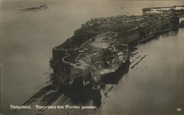 HELGOLAND Insel Schleswig-Holstein Fliegeraufnahme von Norden