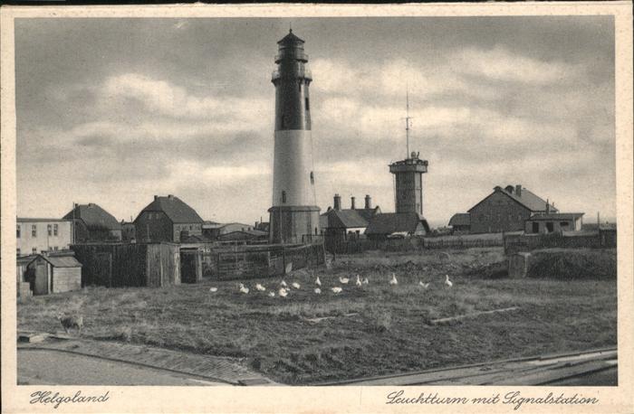HELGOLAND Insel Schleswig-Holstein Leuchtturm