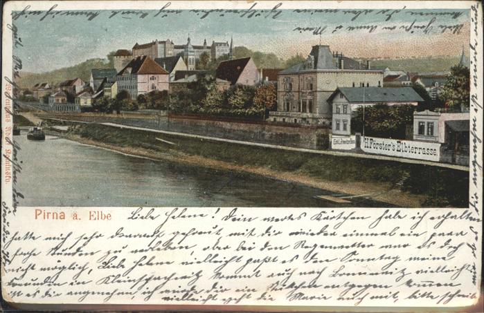 Pirna Elbe Sachsen Elbe
