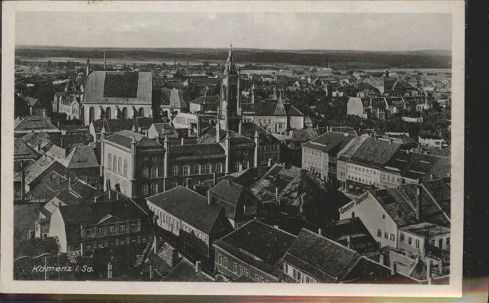 Kamenz Sachsen Fliegeraufnahme