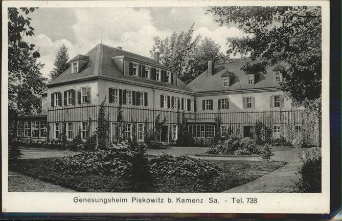 Kamenz Sachsen Piskowitz Genesungsheim