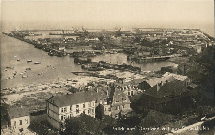 HELGOLAND Insel Schleswig-Holstein von Oberland auf Kriegshafen