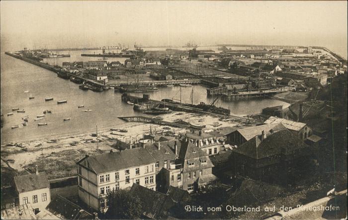 HELGOLAND Insel Schleswig-Holstein von Oberland auf Kriegshafen