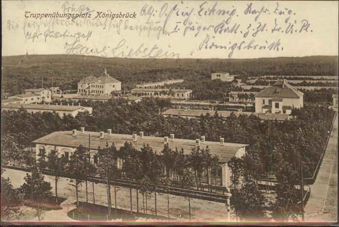 Koenigsbrueck Truppenuebungsplatz