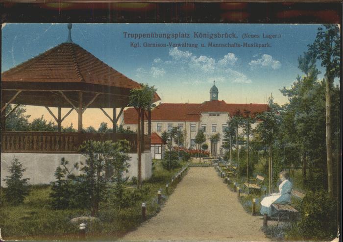 Koenigsbrueck Truppenuebungsplatz Neues Lager Garniso