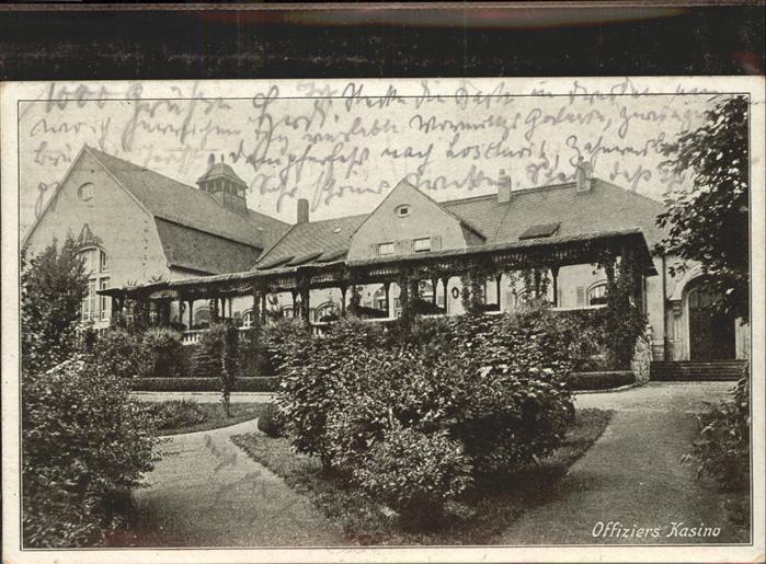 Koenigsbrueck Truppenuebungsplatz Neues Lager Offizie