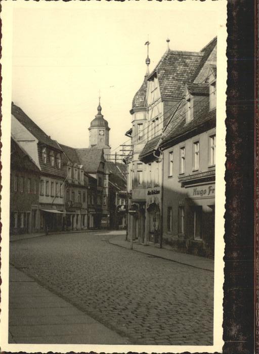 Nossen Ortspartie Kirche