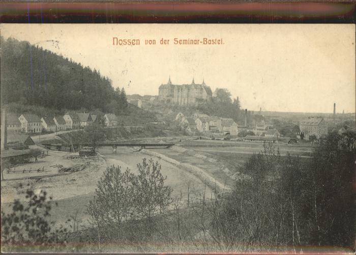 Nossen Panoramablick von der Seminar_Bastei