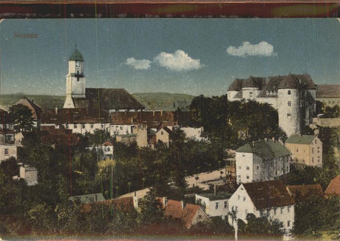 Nossen Teilansicht Schloss Kirche