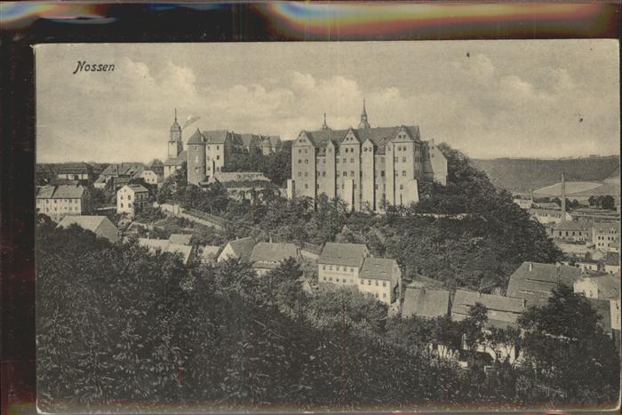 Nossen Blick zum Schloss