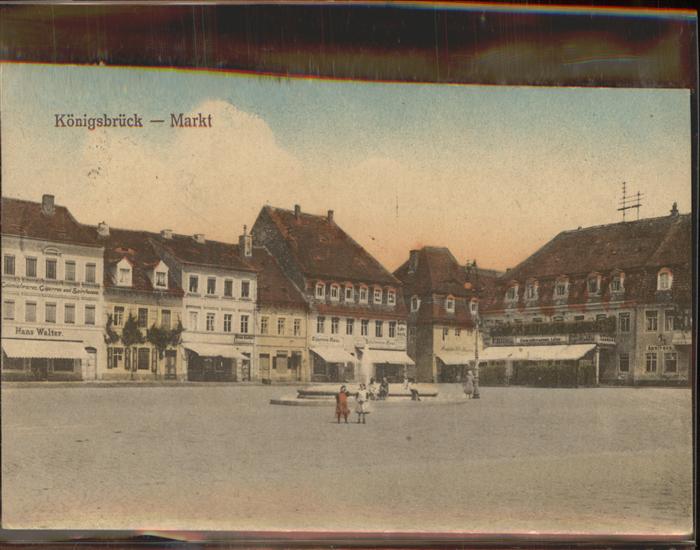 Koenigsbrueck Marktplatz