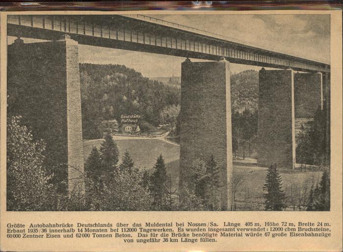 Nossen Autobahnbrücke Muldental