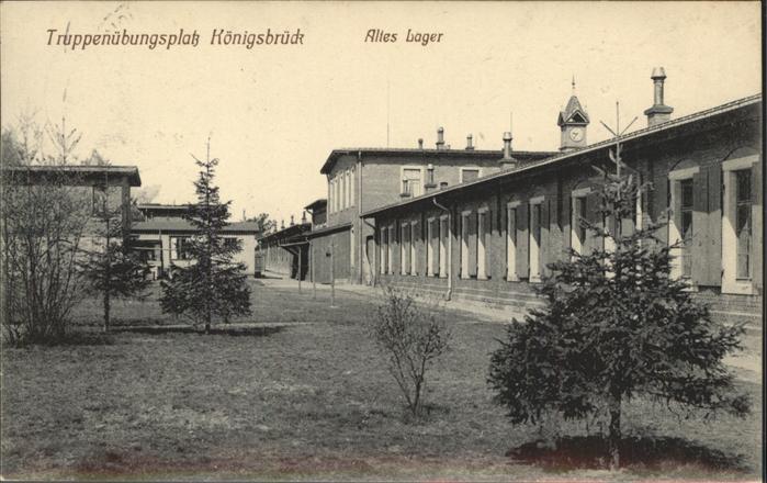 Koenigsbrueck Truppenübungsplatz Altes Lager