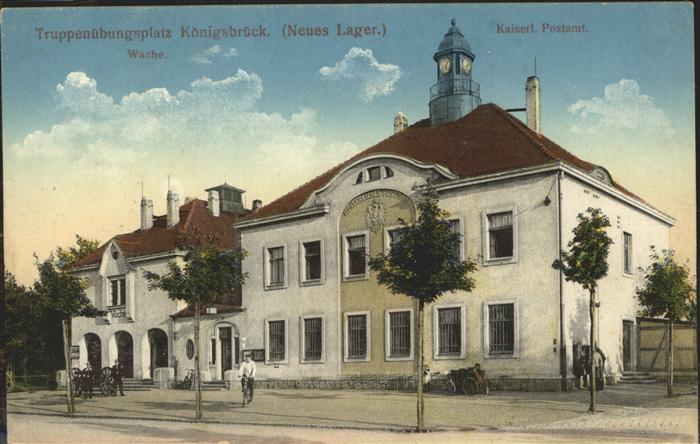 Koenigsbrueck Truppenübungsplatz Neues Lager Wache Ka