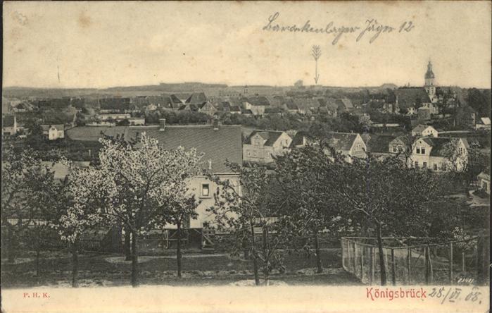 Koenigsbrueck Teilansicht