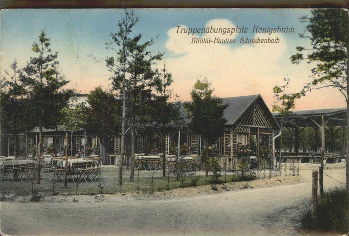 Koenigsbrueck Truppenübungsplatz Militär_Kantine Schr