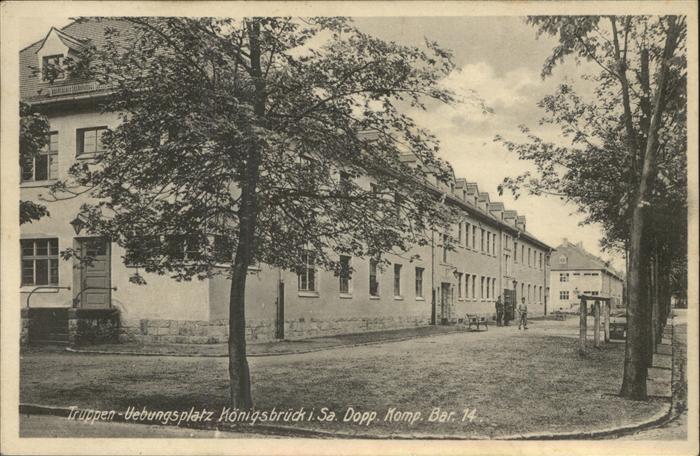Koenigsbrueck Truppenübungsplatz Dopp. Komp. Bar. 14