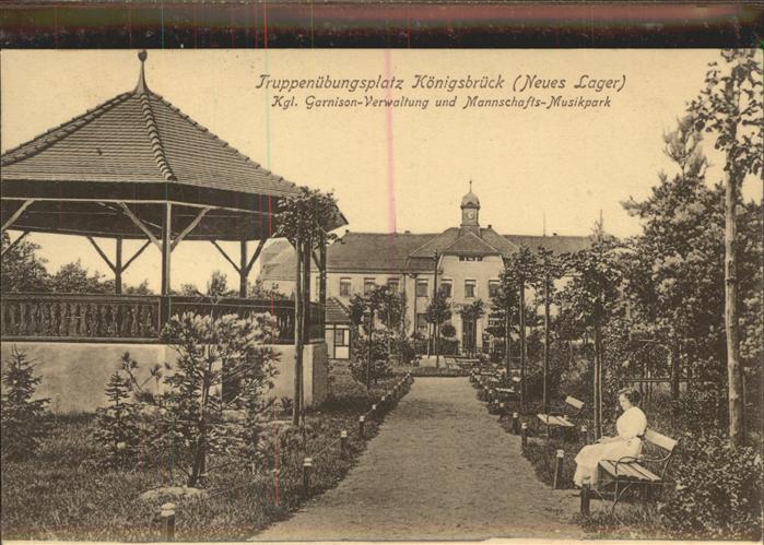 Koenigsbrueck Truppenübungsplatz Neues Lager Kgl. Gar