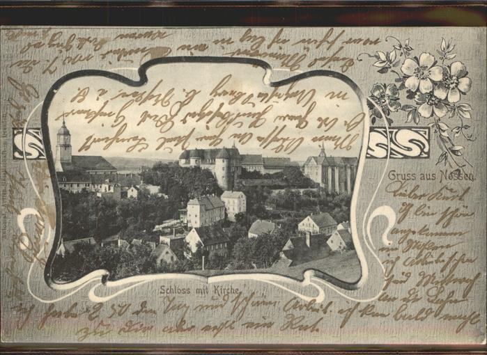 Nossen Teilansicht Schloss Kirche