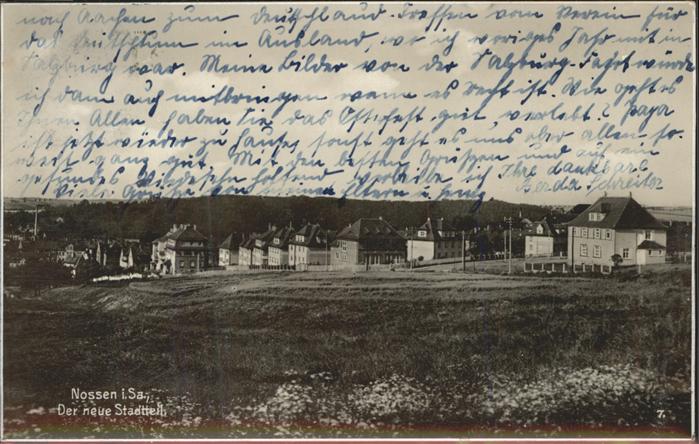 Nossen Der neue Stadtteil