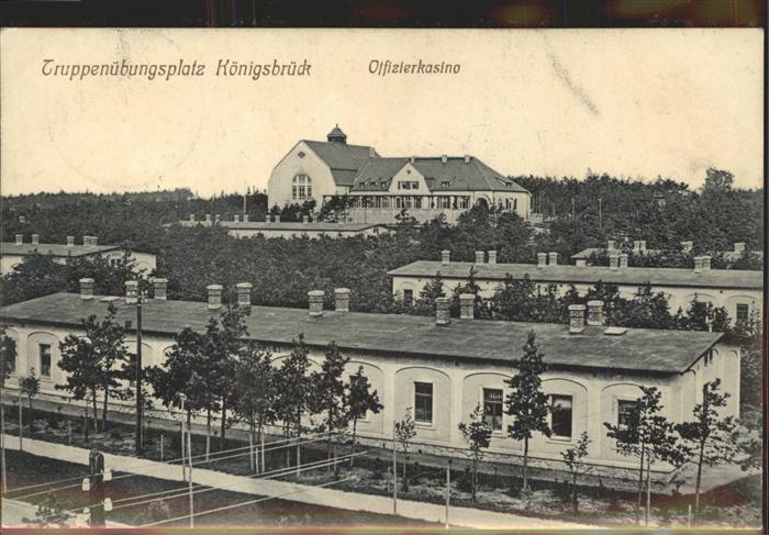 Koenigsbrueck Truppenübungsplatz Offizierskasino