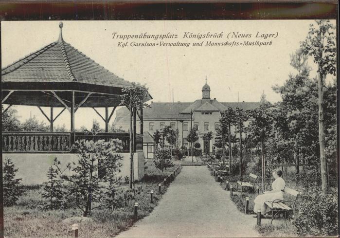 Koenigsbrueck Truppenübungsplatz Neues Lager Kgl. Gar