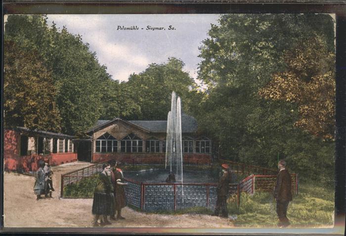 Siegmar-Schoenau Pelzmühle Künstlerkarte