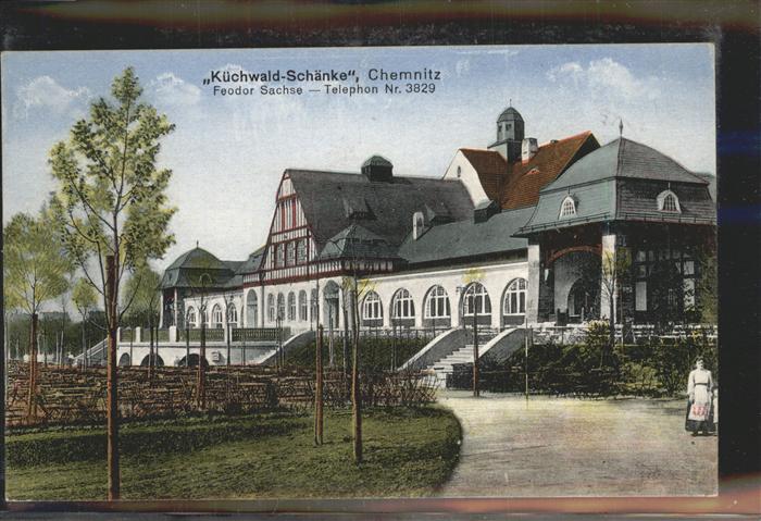 CHEMNITZ Sachsen Kuechwald Schaenke