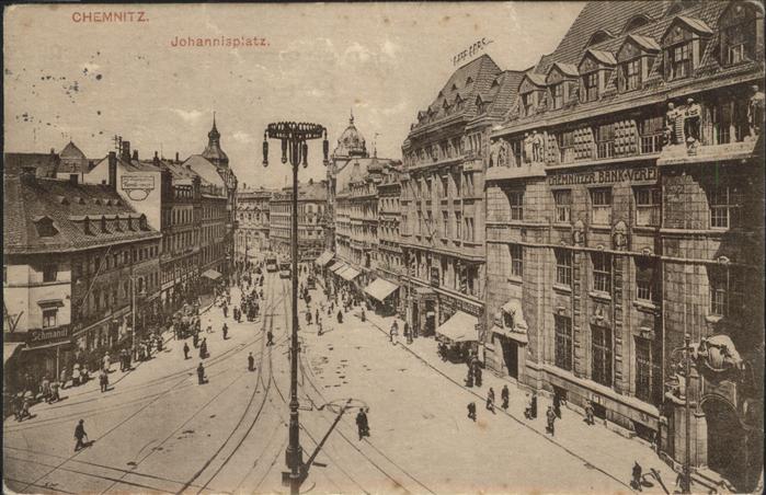 CHEMNITZ Sachsen Johannisplatz