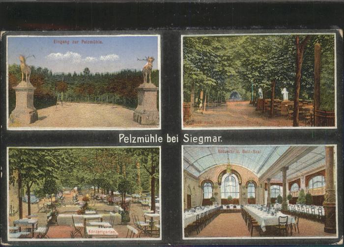 Siegmar-Schoenau Eingang Pelzmühle Blick zur Tropfstein_