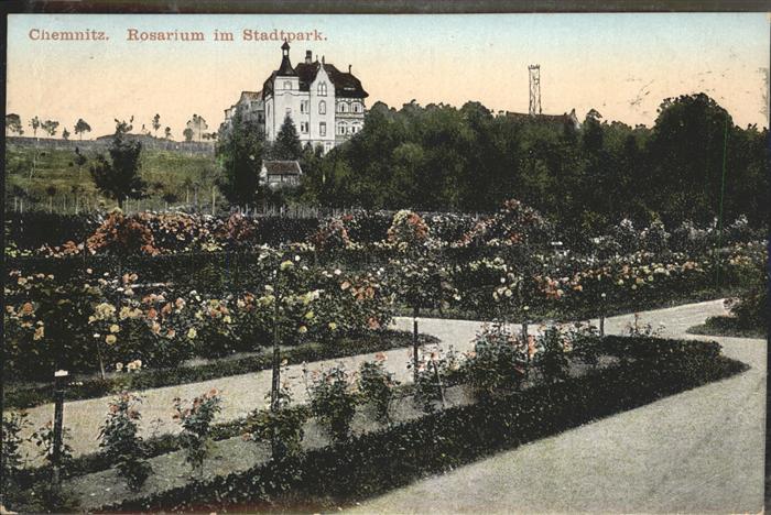 CHEMNITZ Sachsen Rosarium im Stadtpark