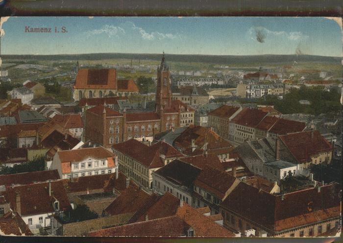 Kamenz Sachsen Ortsansicht Kamenz