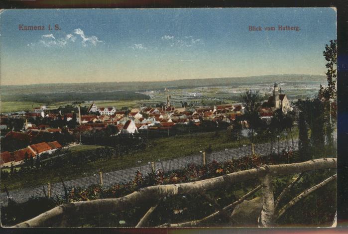 Kamenz Sachsen Blick vom Hutberg