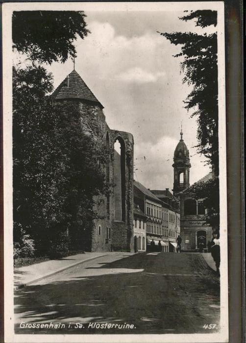 Grossenhain Sachsen Klosterruine