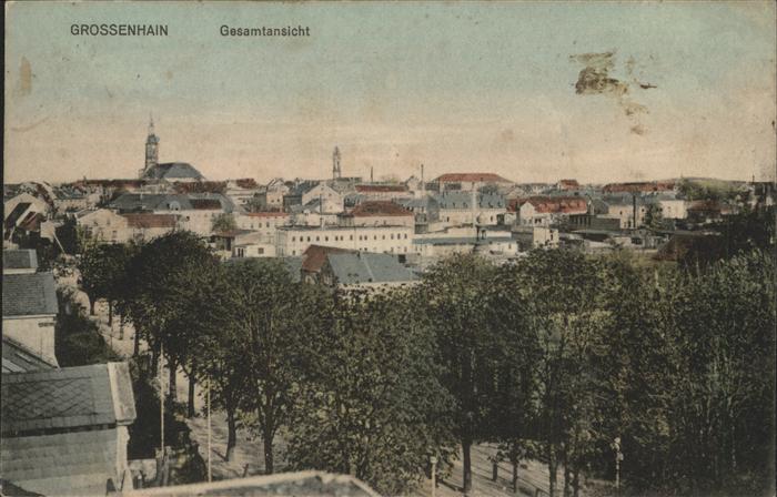 Grossenhain Sachsen Gesamtansicht Grossenhain